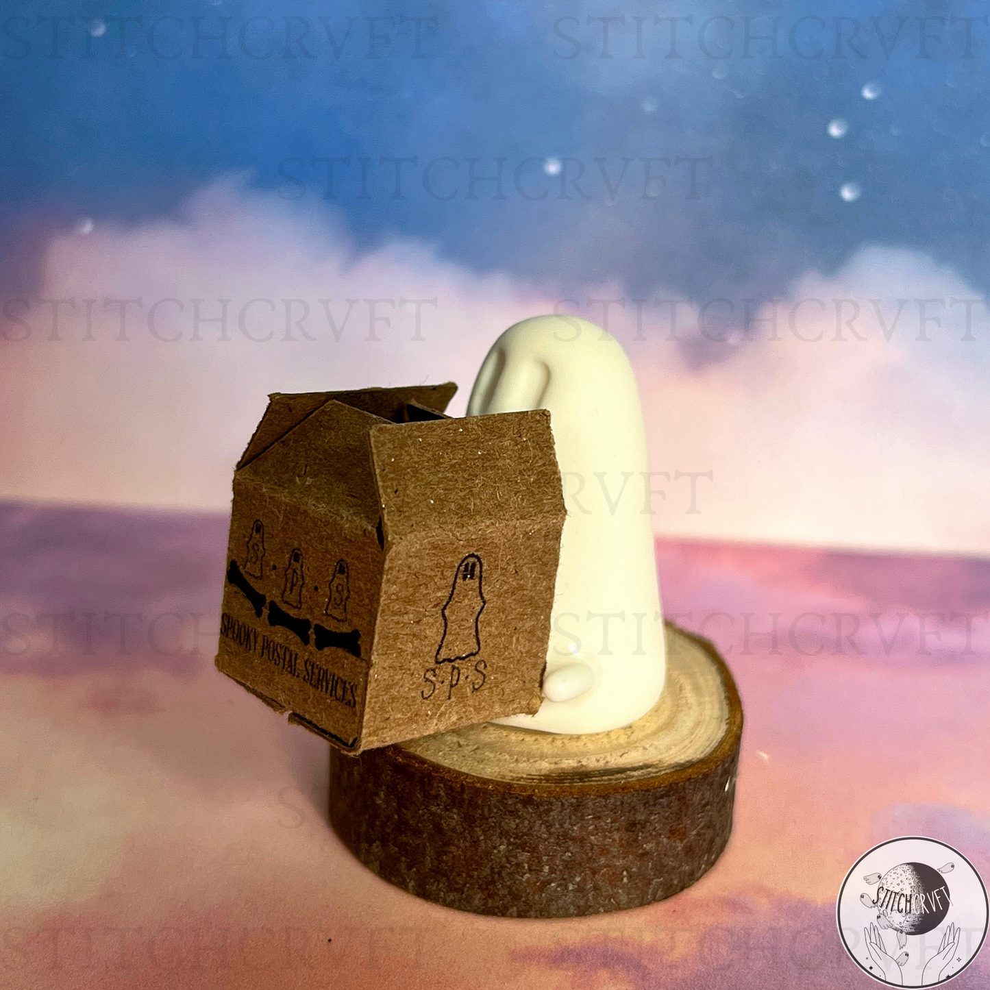 SPS tiny parcel ghosts with surprise contents | Limited small batch