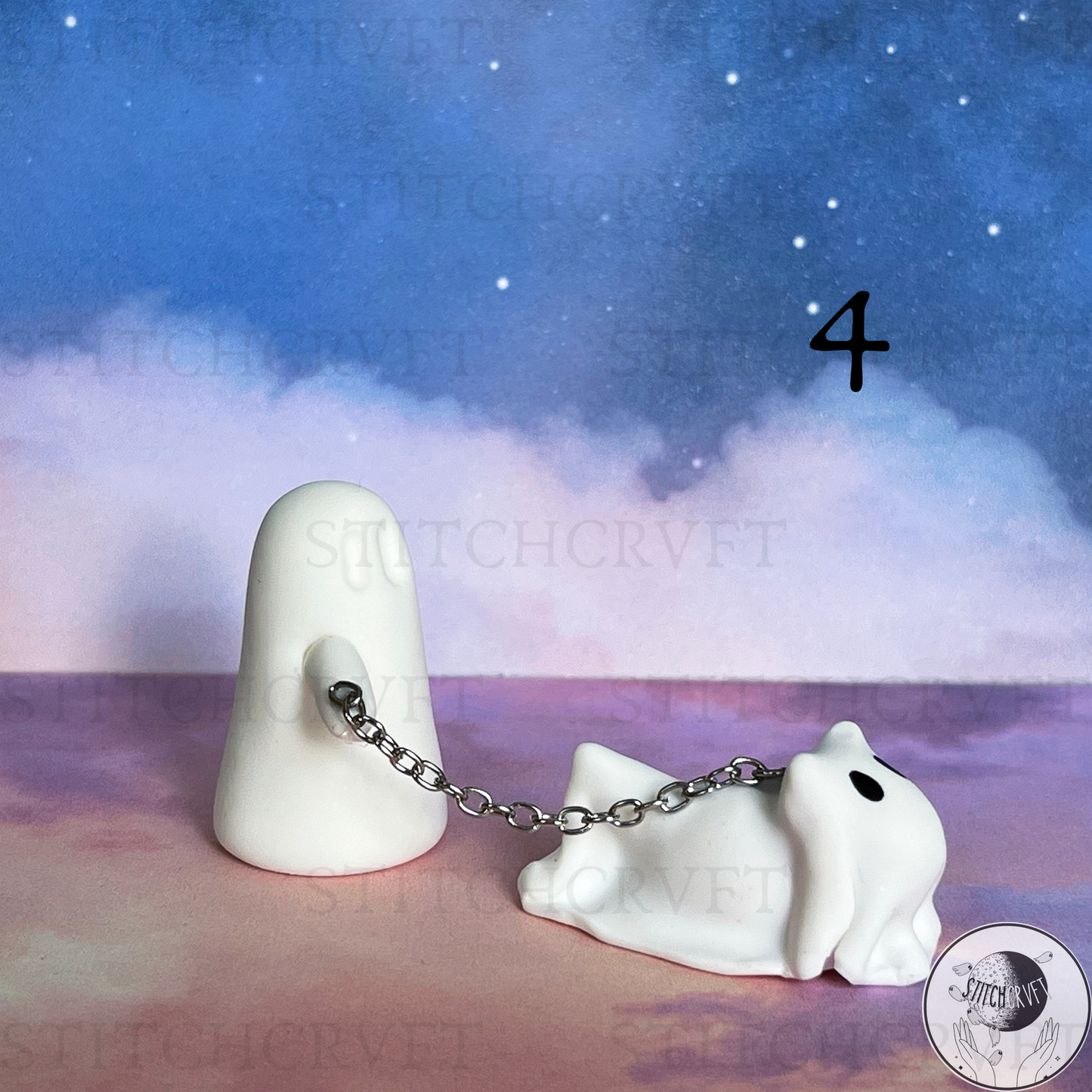 Ghost walking ghost dog | Limited small batch
