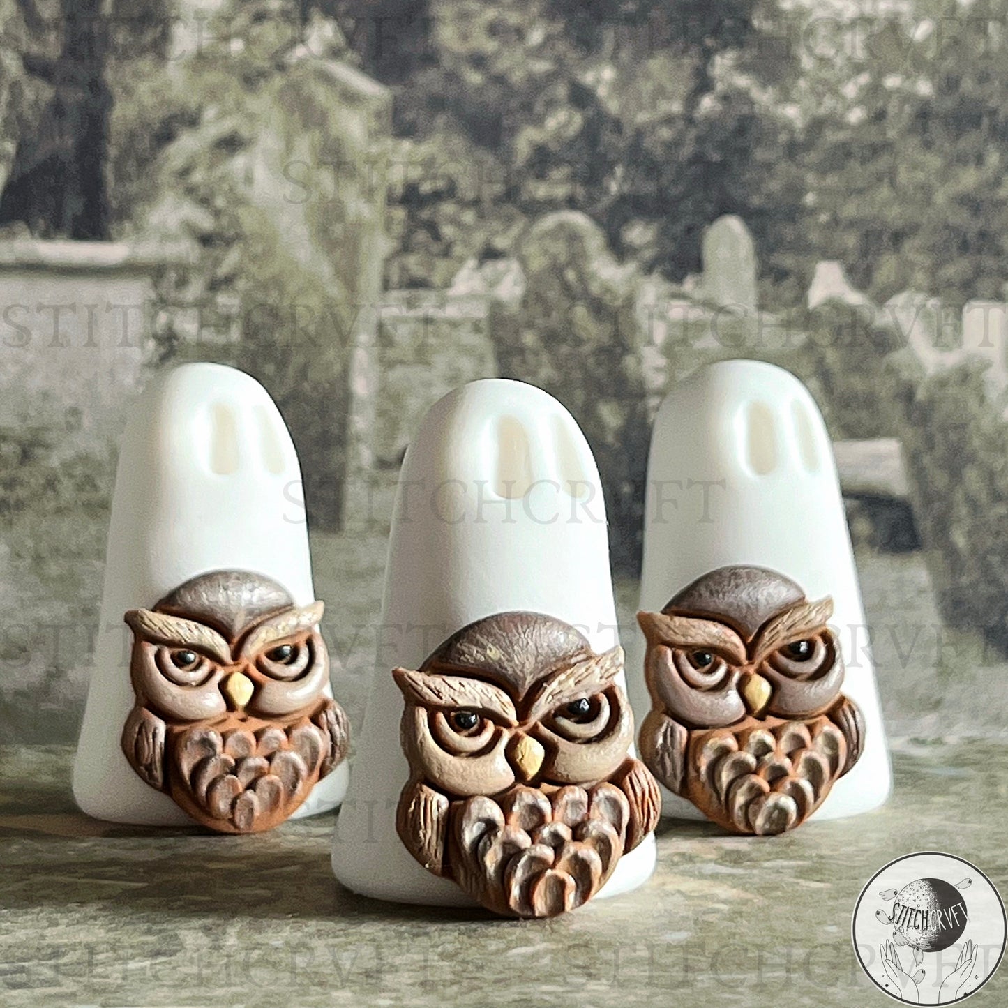 Ghost with owl familiar | Limited small batch