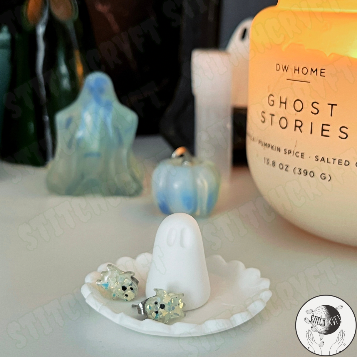 Ghost ring trinket dish | Handmade to order