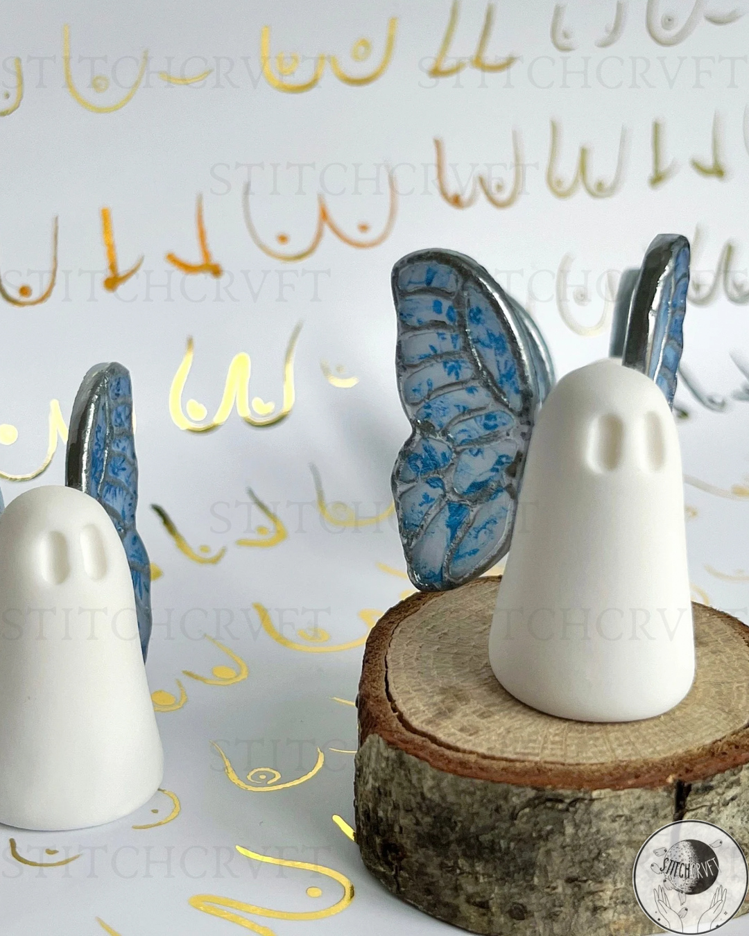 Antique style winged ghost| Limited small batch