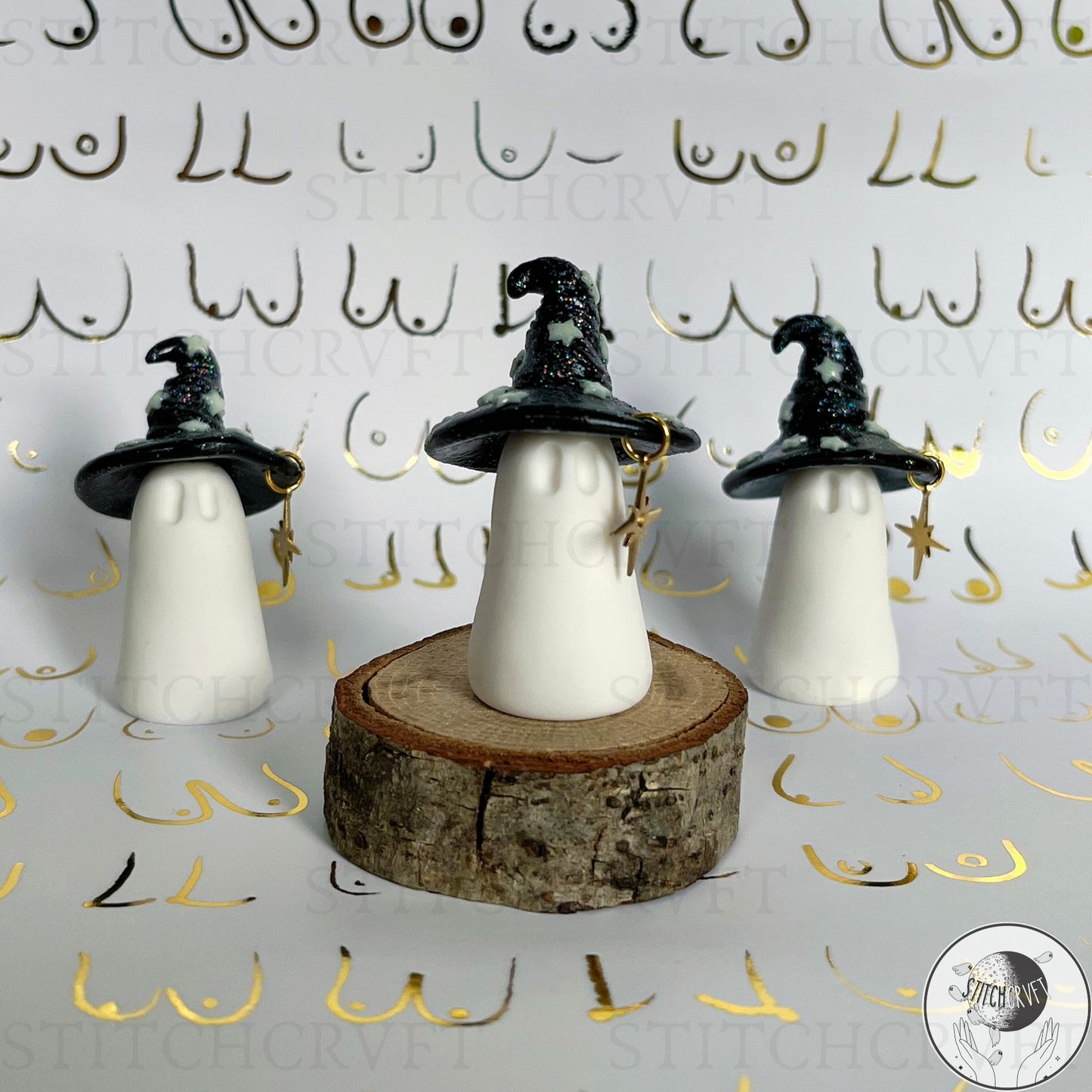 Celestial witch hat ghost | Handmade to order