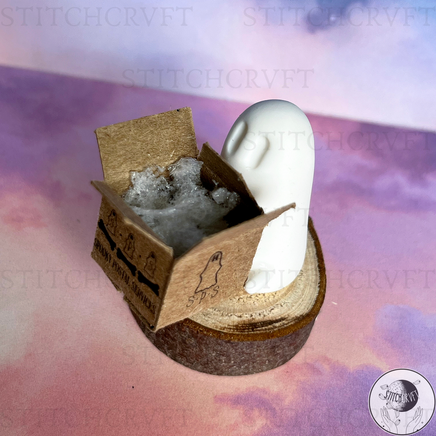 SPS tiny parcel ghosts with surprise contents | Limited small batch
