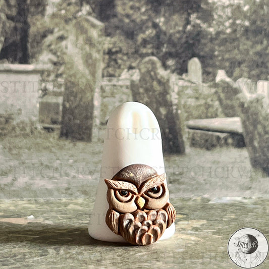 Ghost with owl familiar | Limited small batch