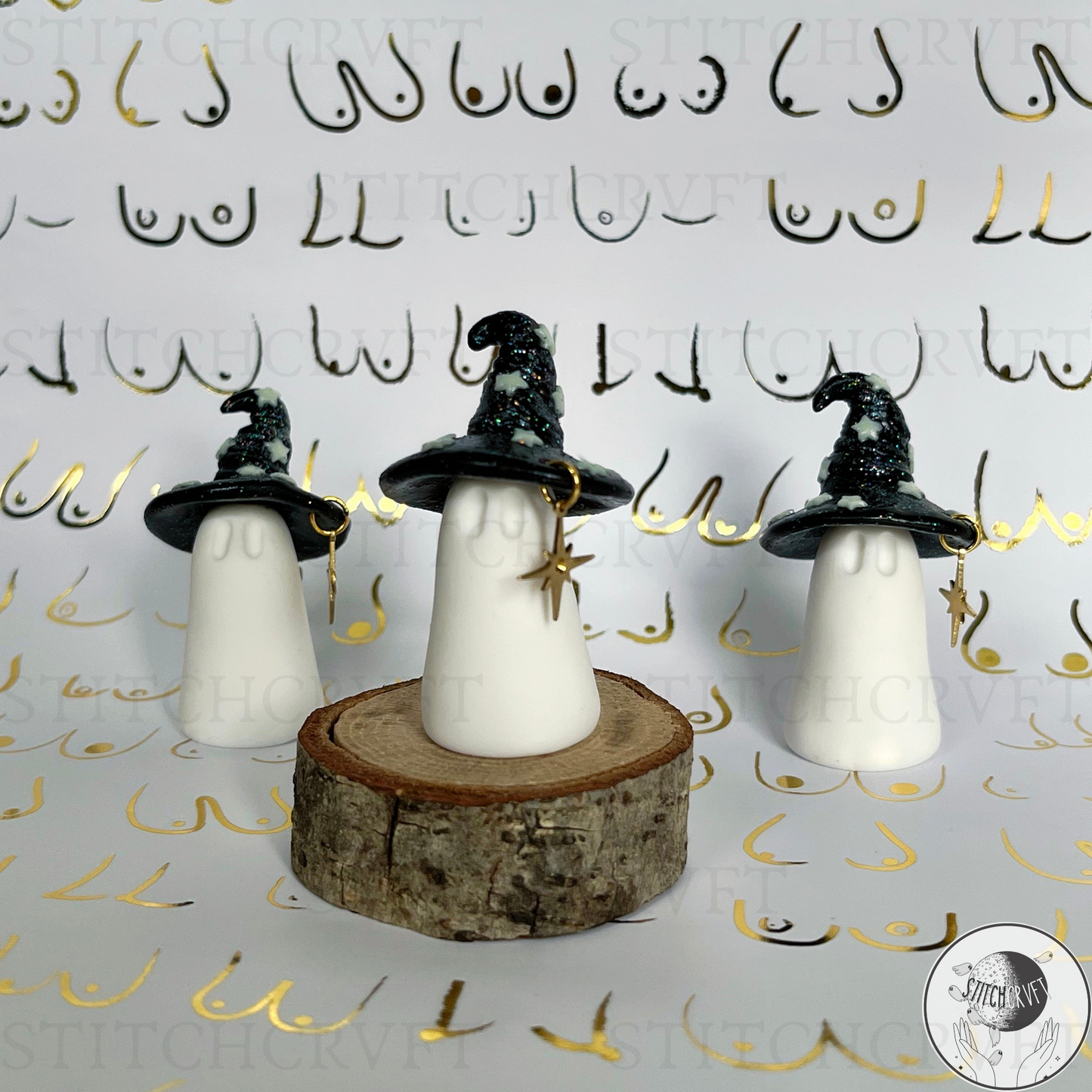 Celestial witch hat ghost | Handmade to order