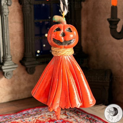 Pumpkin sheet ghost ornament | PRE-ORDER