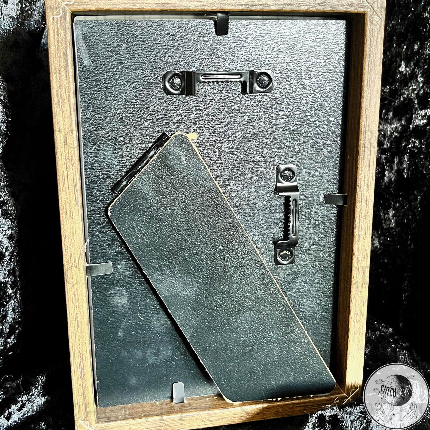Miniature haunted bookshelf scene | Limited edition