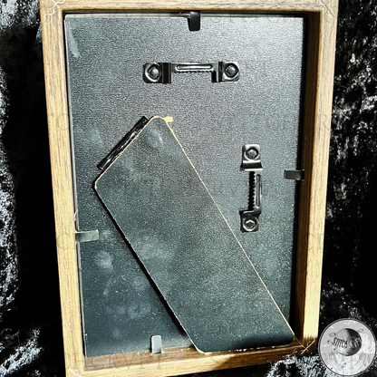 Miniature haunted bookshelf scene | Limited edition