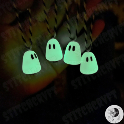 Glow in the dark Jingle boos spookmas baubles | Handmade to order