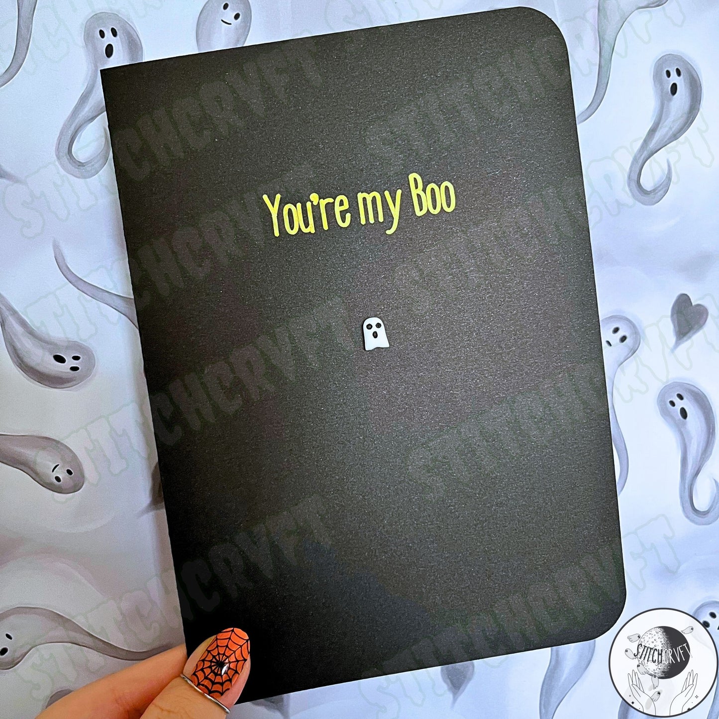 You’re my Boo alternative 3D greetings card | Handmade to order