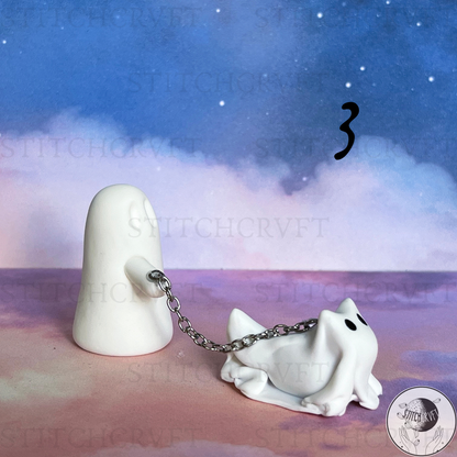 Ghost walking ghost dog  | Limited small batch