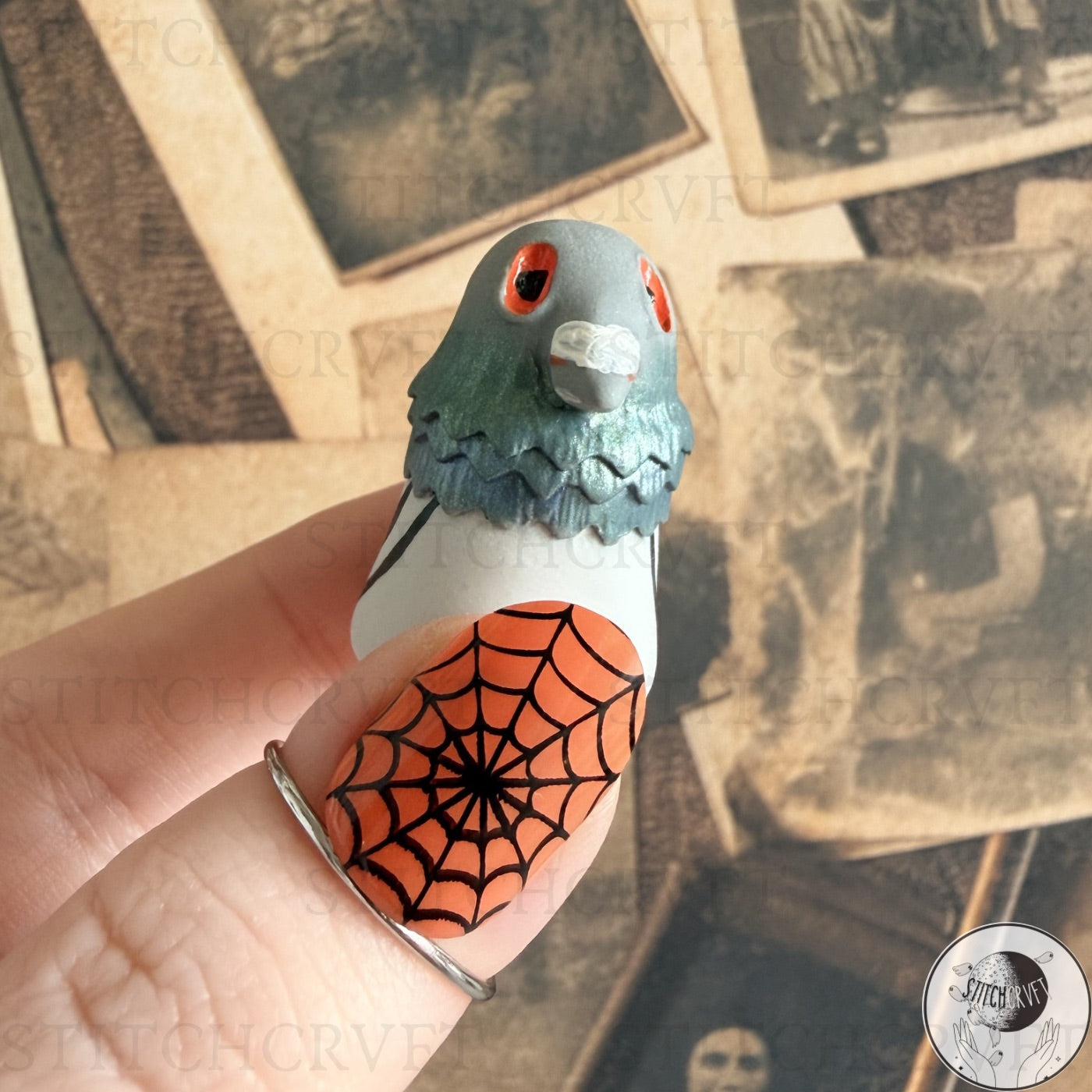 Pigeon ghost  | Handmade to order