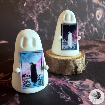 Ghost with celestial Tarot deck | Handmade to order