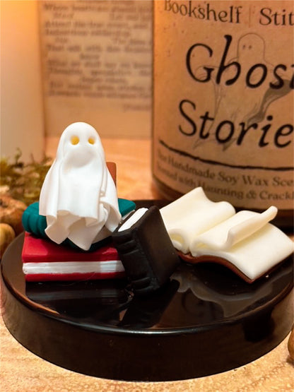 GHOST STORIES - BOOKSHELF X STITCHCRVFT HANDMADE 8OZ CANDLE PRE-ORDER