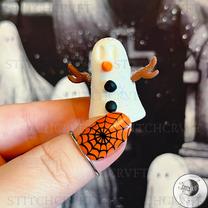 Glittering snowghost | Handmade to order