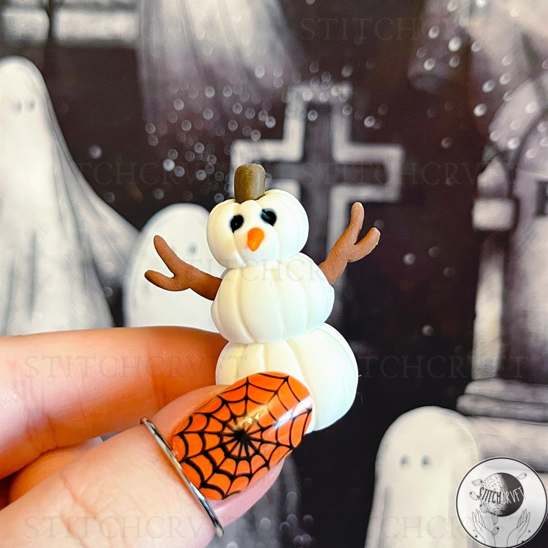 Pumpkin snowman | Handmade to order