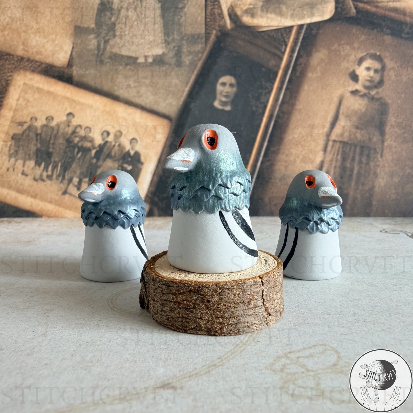 Pigeon ghost  | Handmade to order