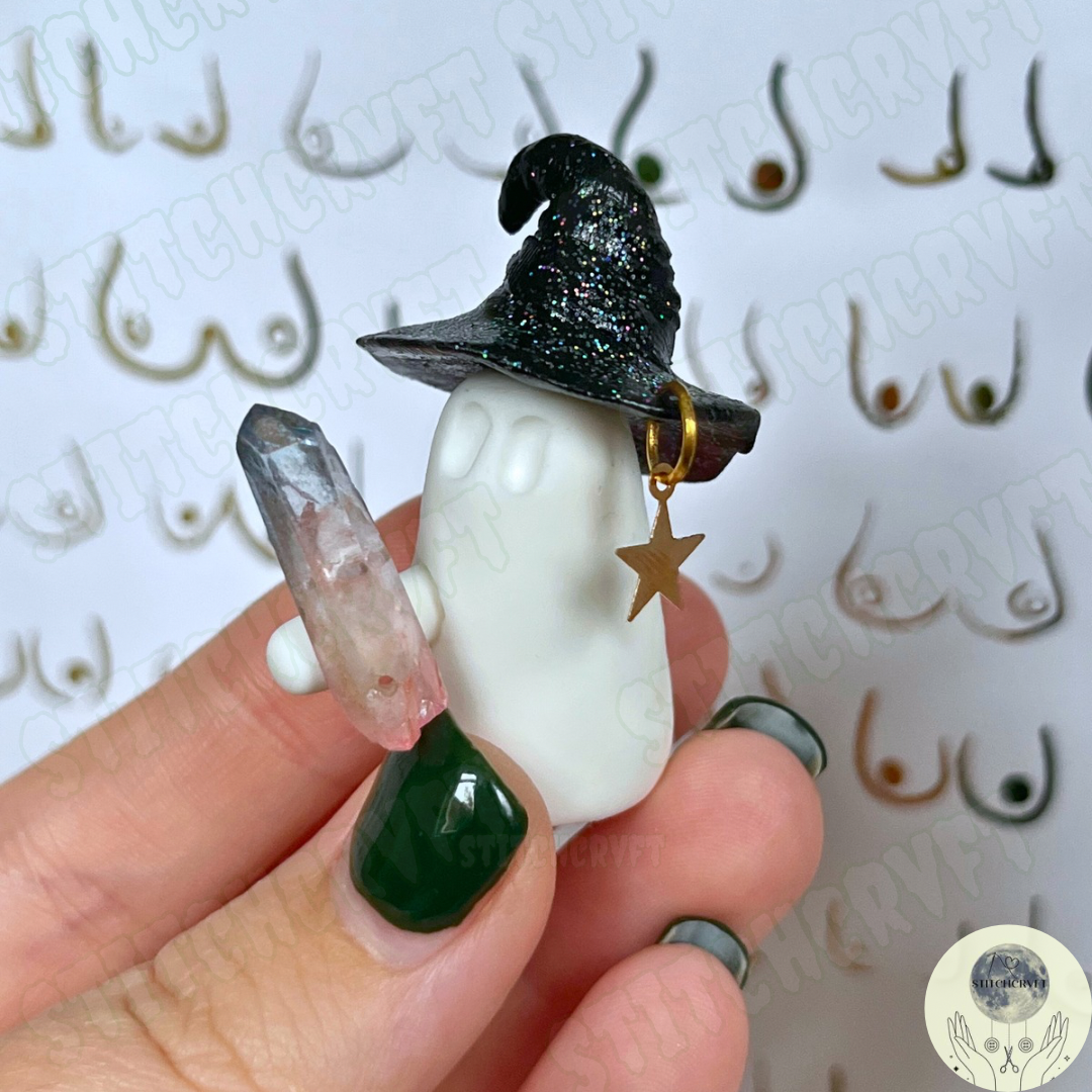 Mystical crystal wand ghost | Limited small batch PRE-ORDER