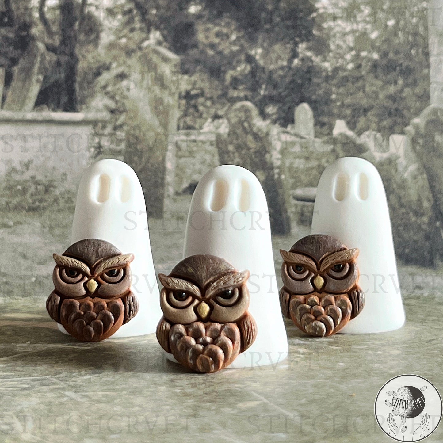 Ghost with owl familiar | Limited small batch