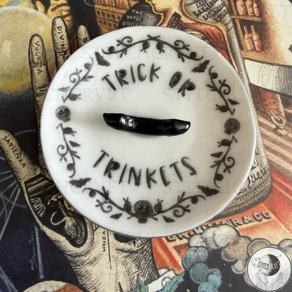 Trick or trinkets jewellery dish | Handmade to order