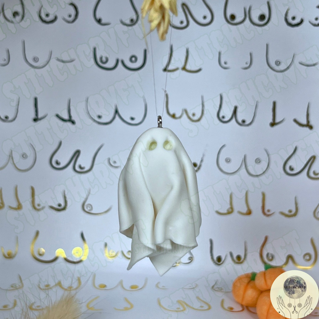 Sheet ghost hanging ornament | Handmade to order