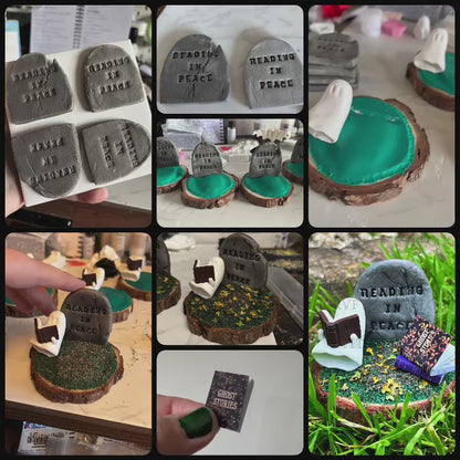 Reading in peace ghostly scenes | Limited small batch