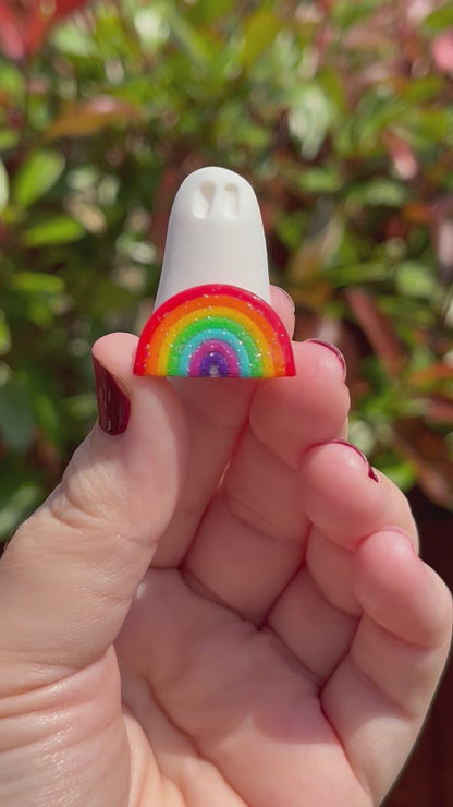 Ghost with tiny rainbow | Limited small batch