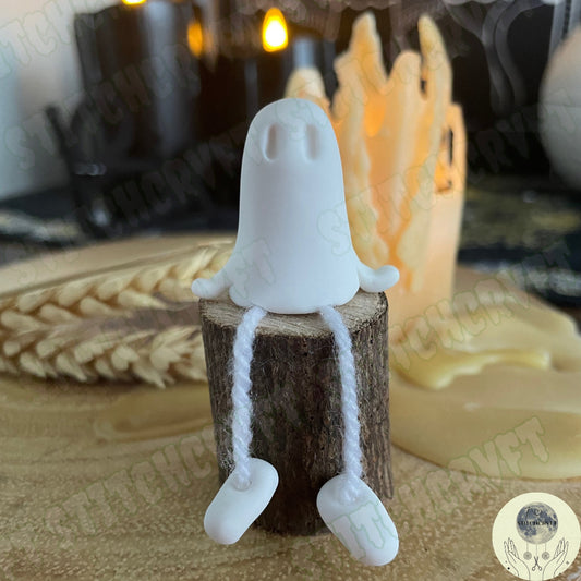 Ghost with dangle legs | Handmade to order