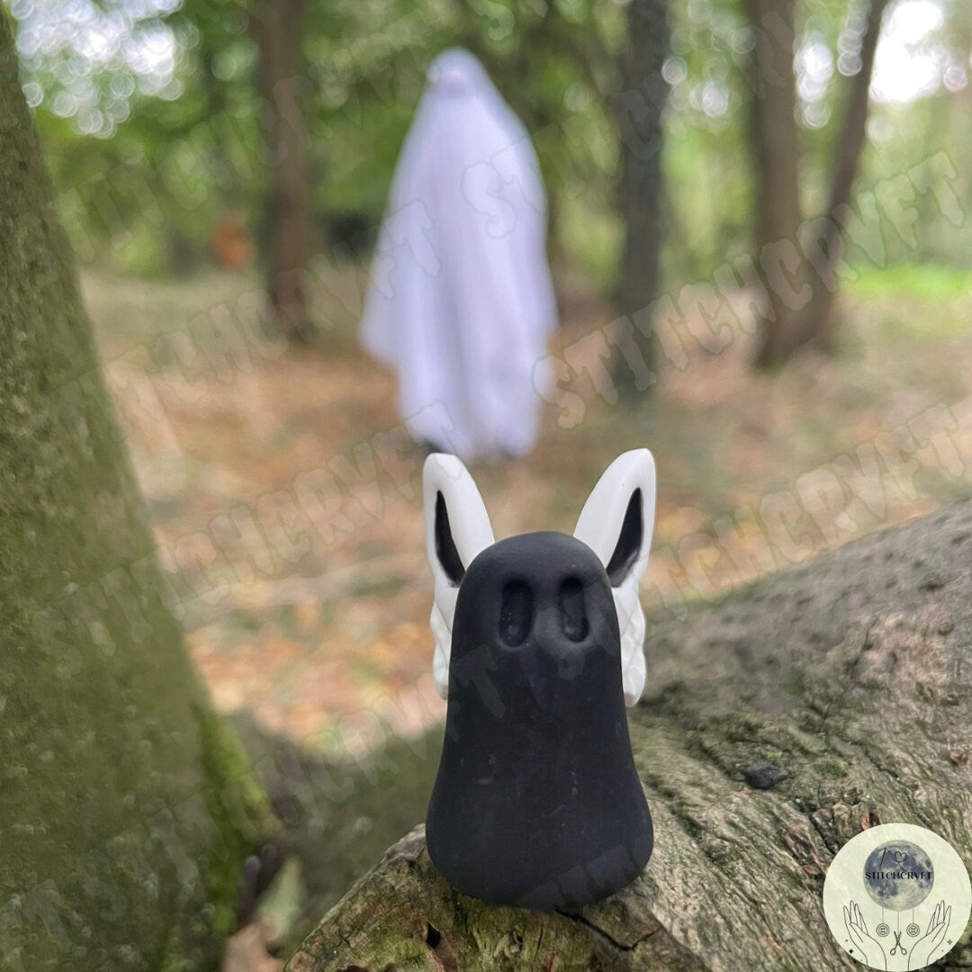 Ghost with skull wings | Handmade to order